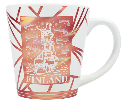 Ruusukulta Muki Kartta Valkoinen FIN