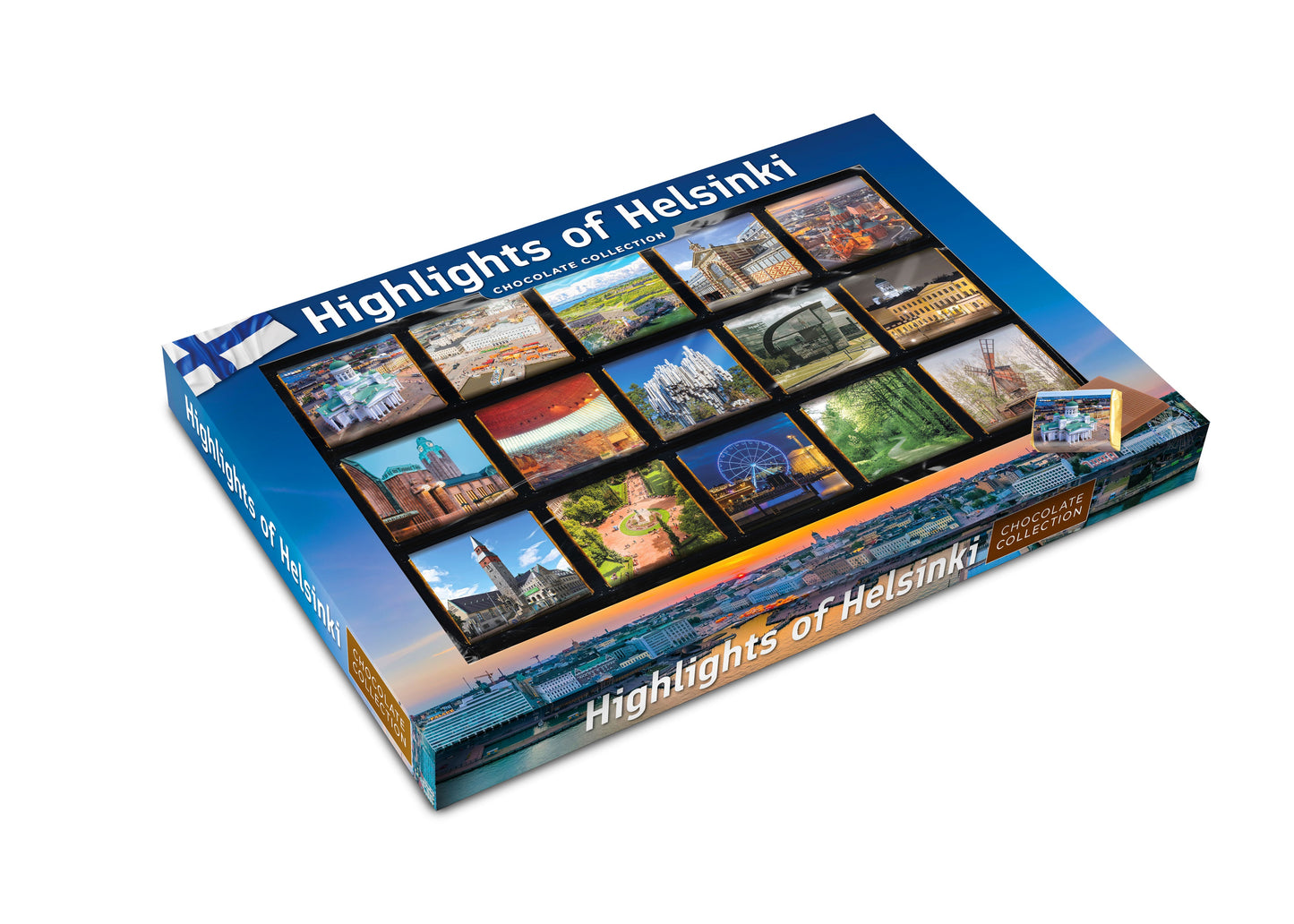 Highlights of Helsinki Chocolate Assortment FIN 15-pack
