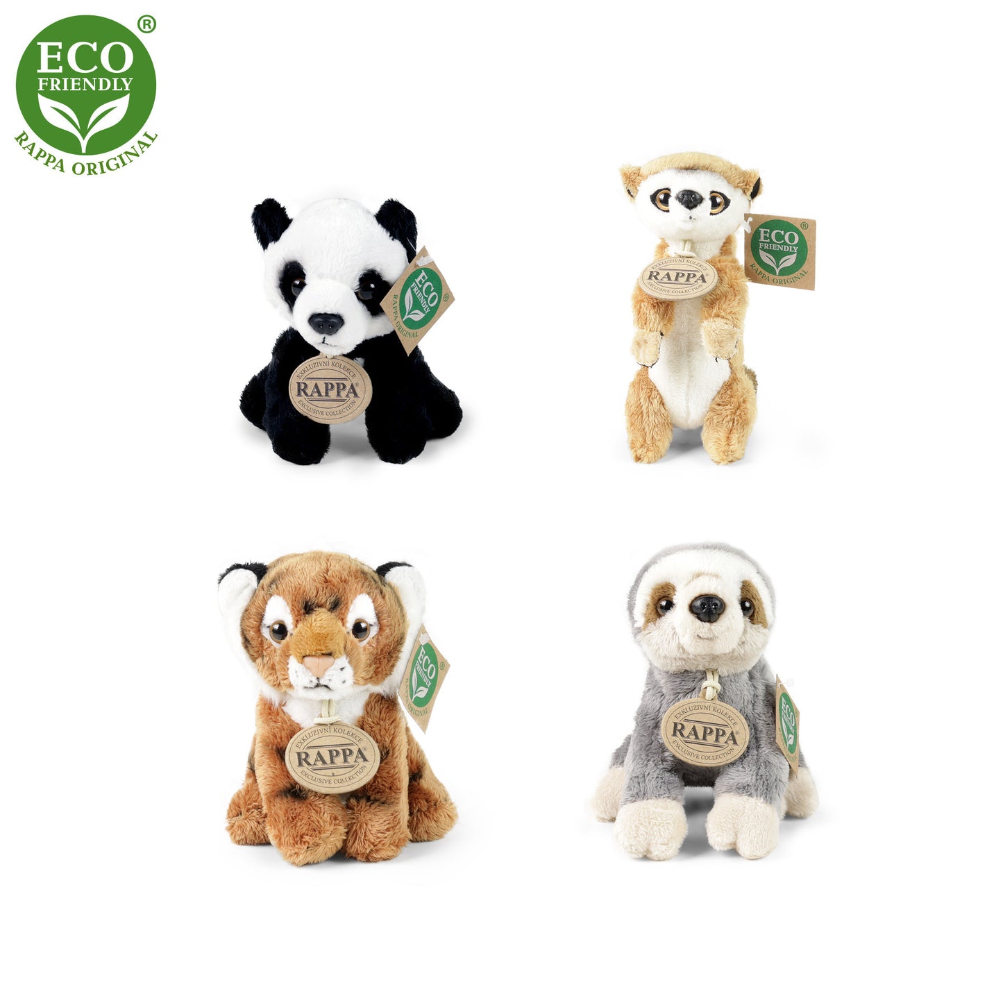 Plush animals assort 15 cm DISPLAY