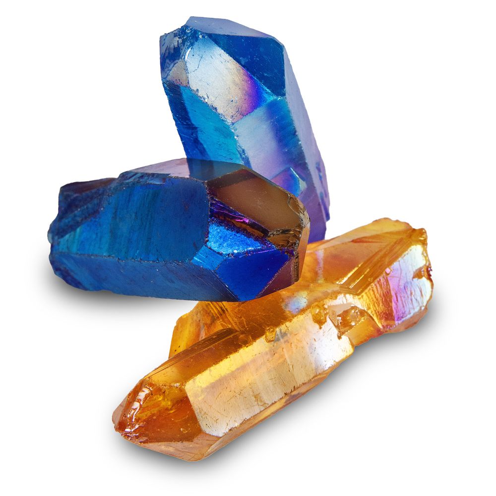 RM02AC Minerals Loose Aura Crystal Points