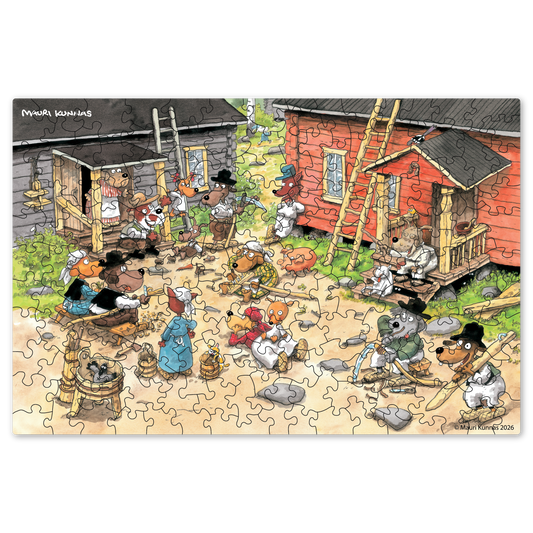 Doghill Communal Work Puzzle Rectangle 150 pcs