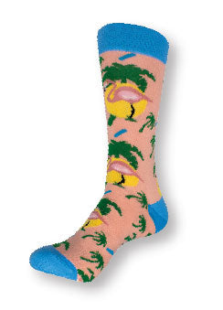 AniSox Adult Small - Flamingo
