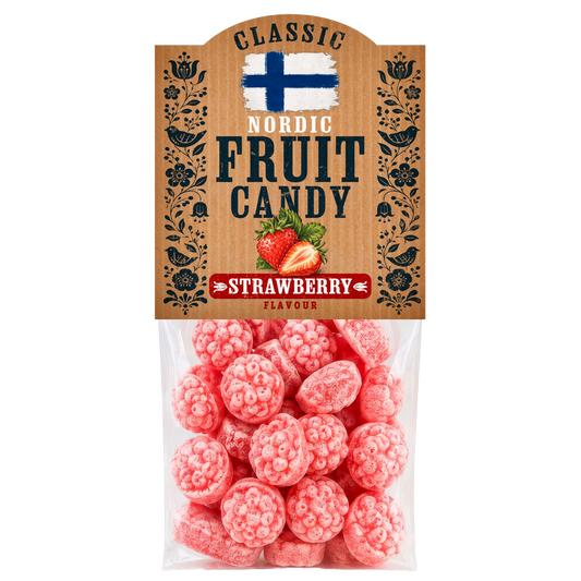 Nordic Fruit Strawberry Sweets 100g
