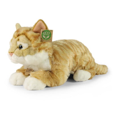Plush Red Tabby Cat 40 cm