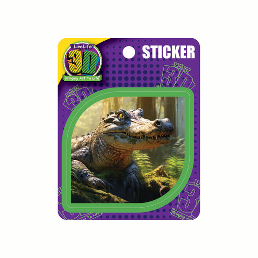 3D LiveLife Stickers - Gator Haven
