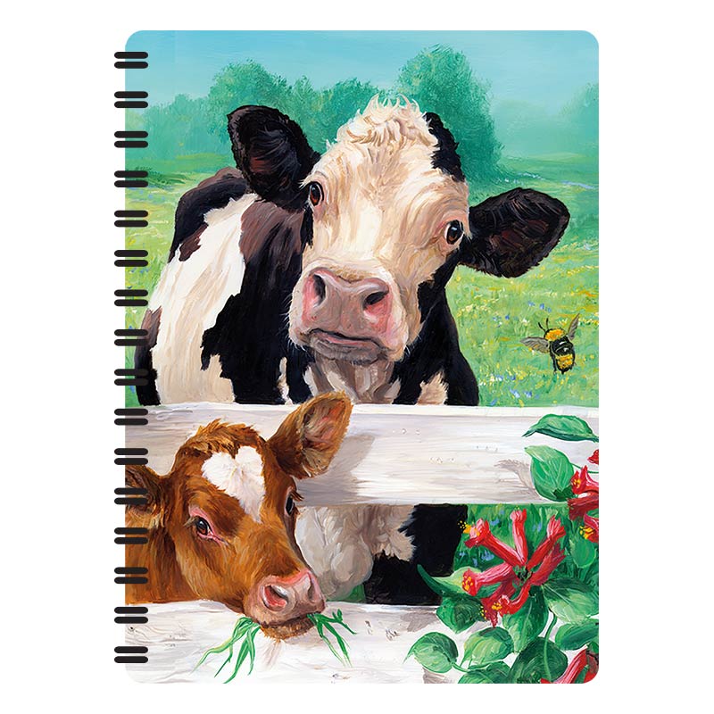 3D LiveLife Jotters - Bees & Cows