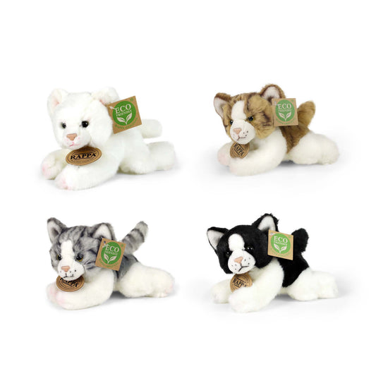 Plush cats assort 17 cm (4 pcs)