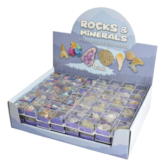 RM03DS Display Box for Rocks &amp; Minerals