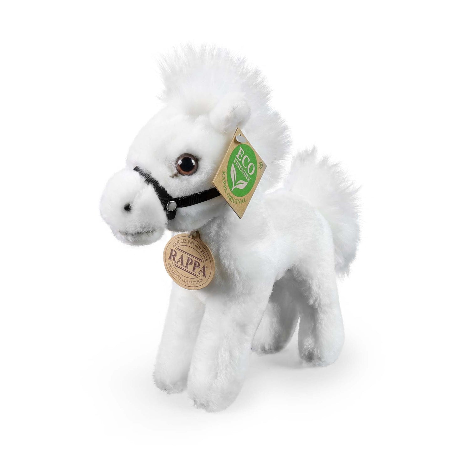 Plush White Horse 20 cm