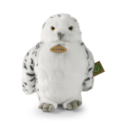 Plush white owl 28 cm