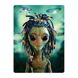 3D LiveLife Postcards - Aliendred