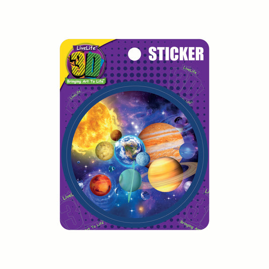 3D LiveLife Stickers - Space Odyssey