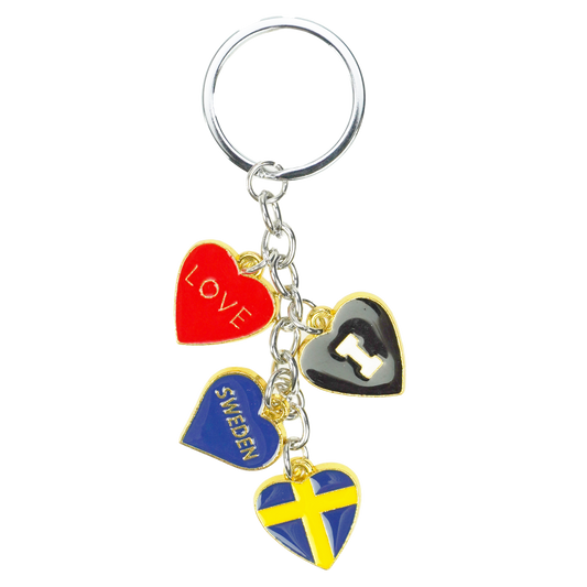 Heart Pendant Keychain SWE