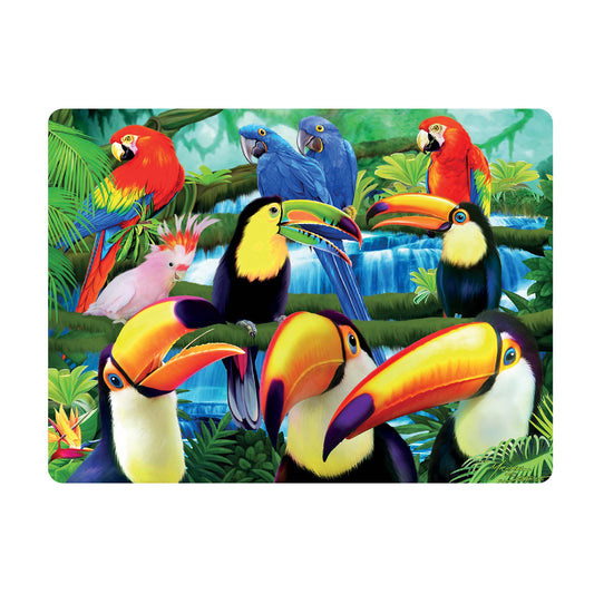 3D LiveLife Postcards - Toucan Paradise