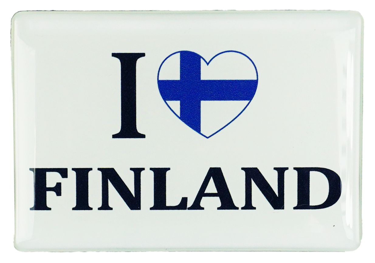 I Love Finland Kuvamagneetti FIN