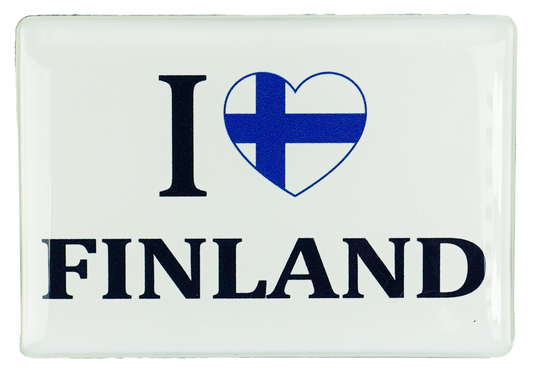 I Love Finland Kuvamagneetti FIN