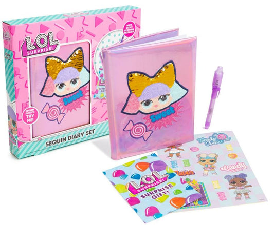 Lol Sequin Diary Set