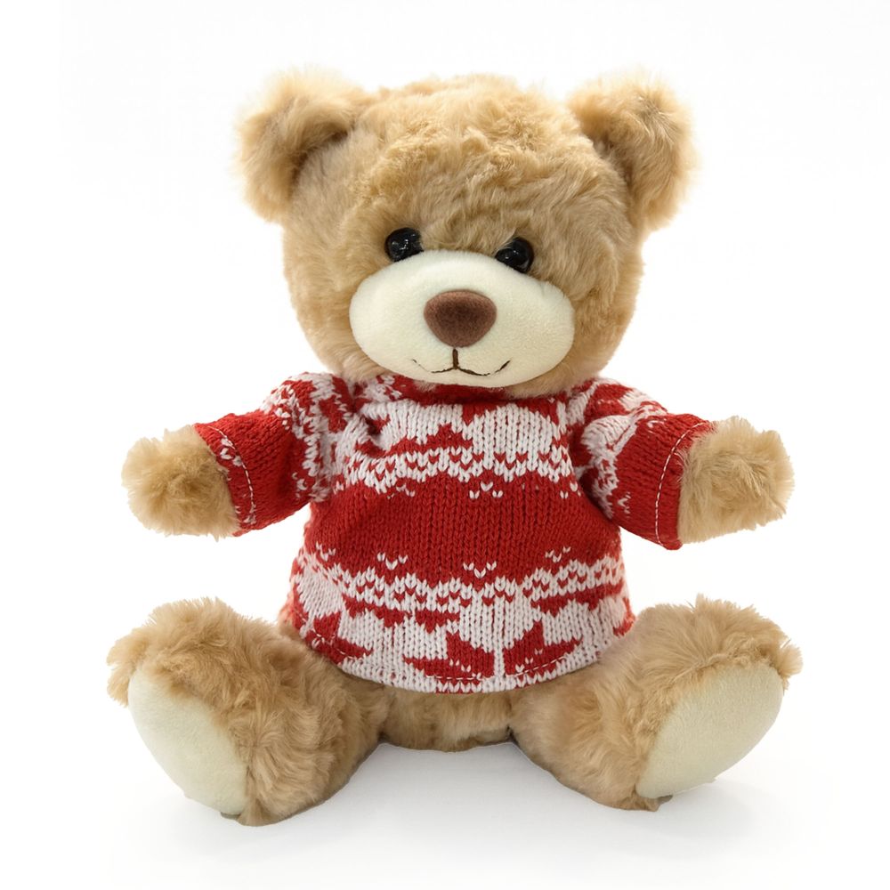 XM120 Teddy with Christmas Jumper 