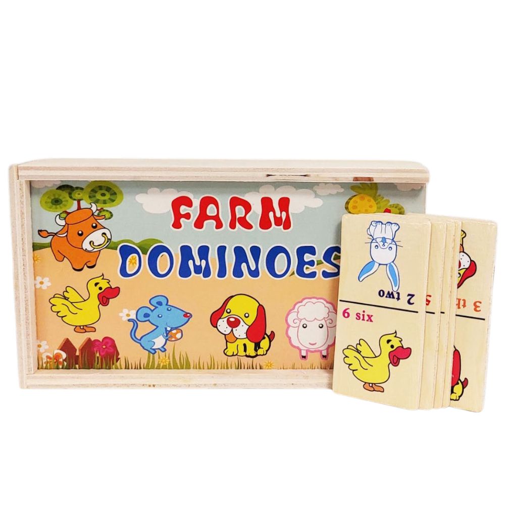 WD215F Farm Dominoes FSC 100% 