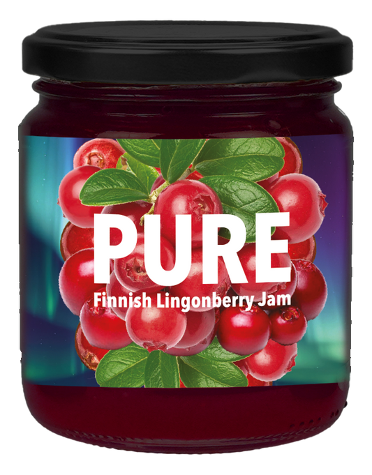 Pure Puolukkahillo 310g