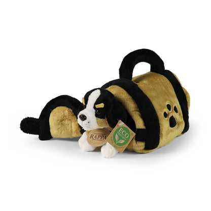Plush Bernese with Crate 15 cm