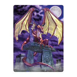 3D LiveLife Postcards - Dragon Pedastal