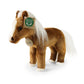 Plush brown horse 23 cm