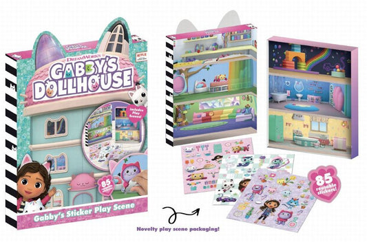 Gabbys Dollhouse Play Scene Set