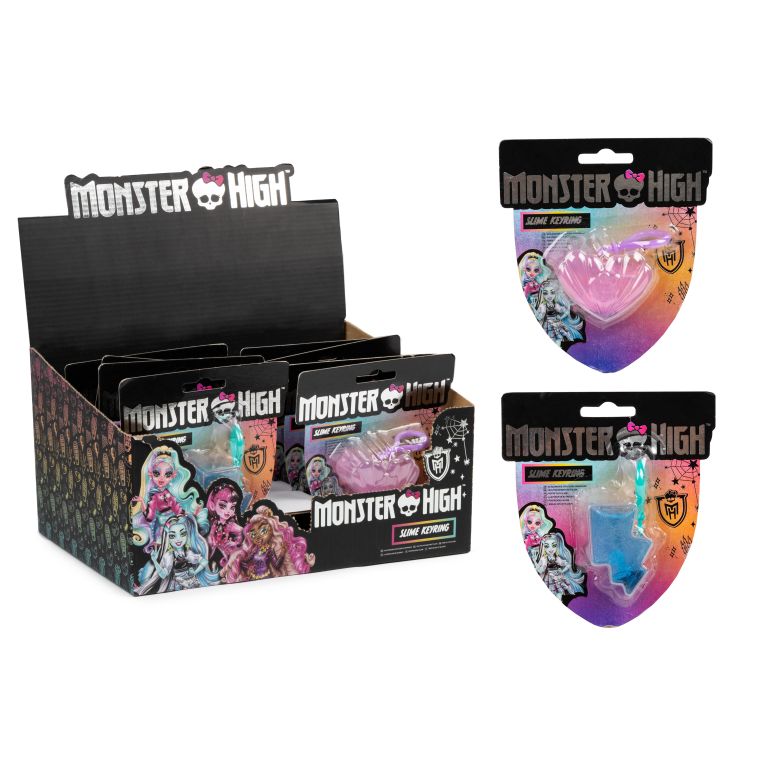 Monster High Slime Keyring - 2 Assorted