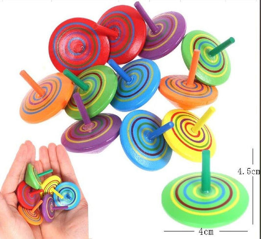 Wooden Spinning Top DD