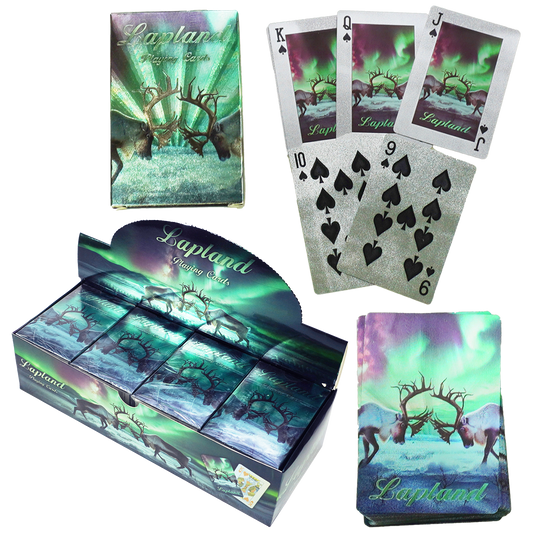 Fighting Reindeer Aluminum Playing Cards LAP