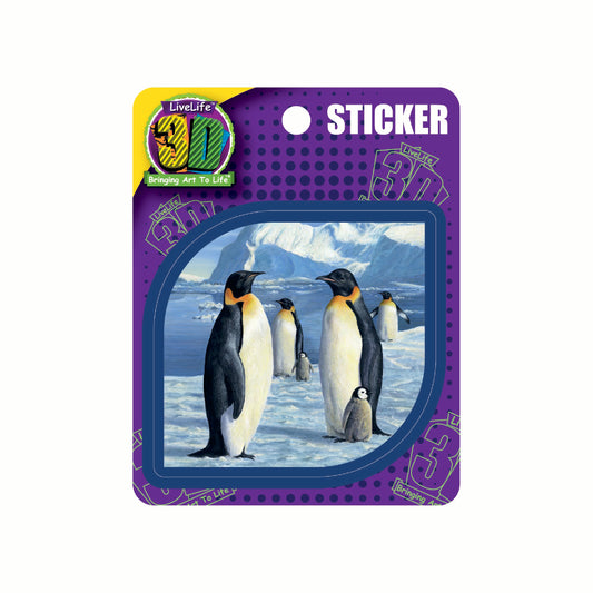 3D LiveLife Stickers - Antartic Majesty