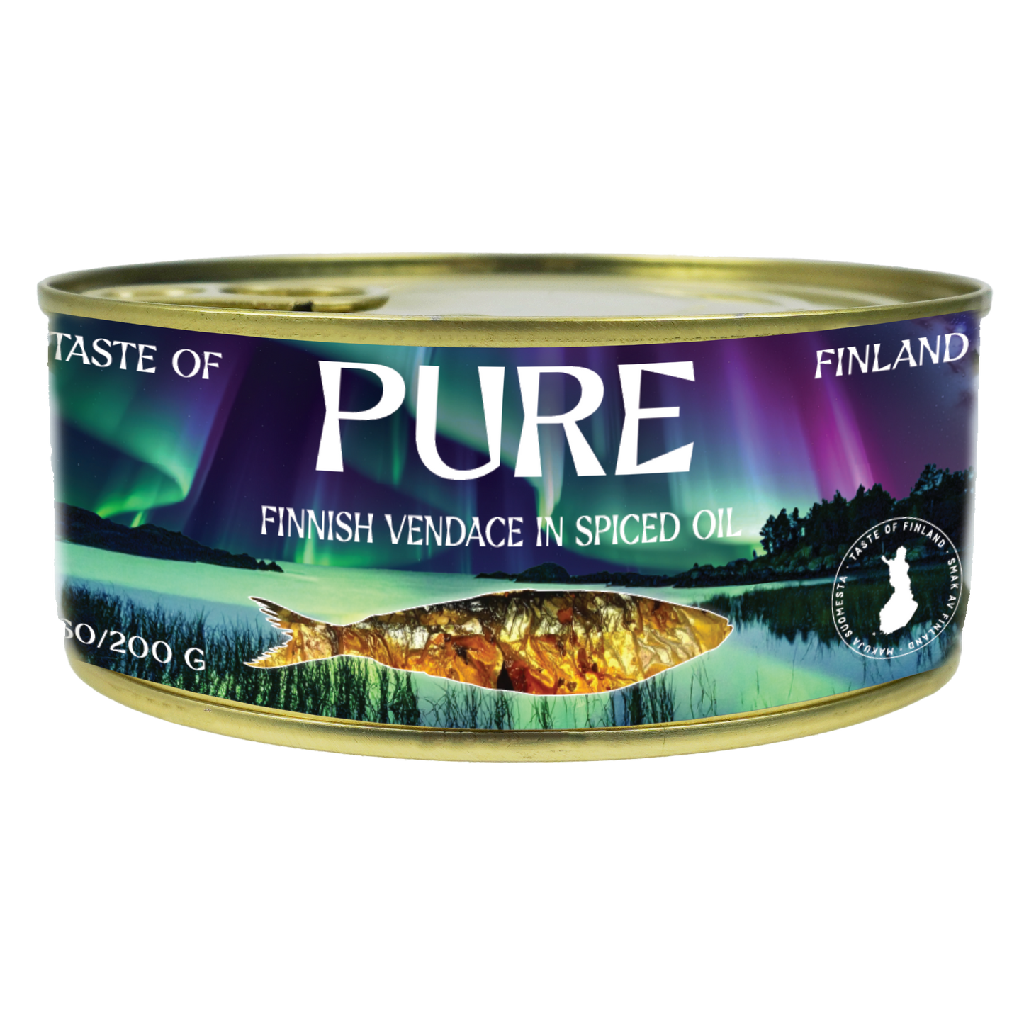 Pure Muikku Mausteöljyssä 160/200g