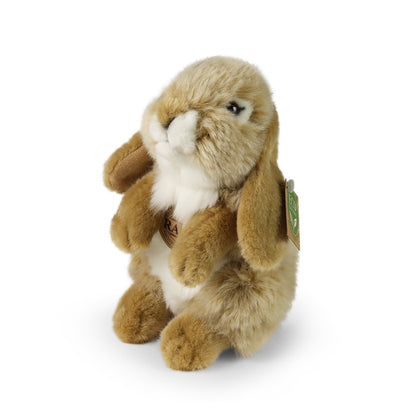 Plush beige hare 18 cm