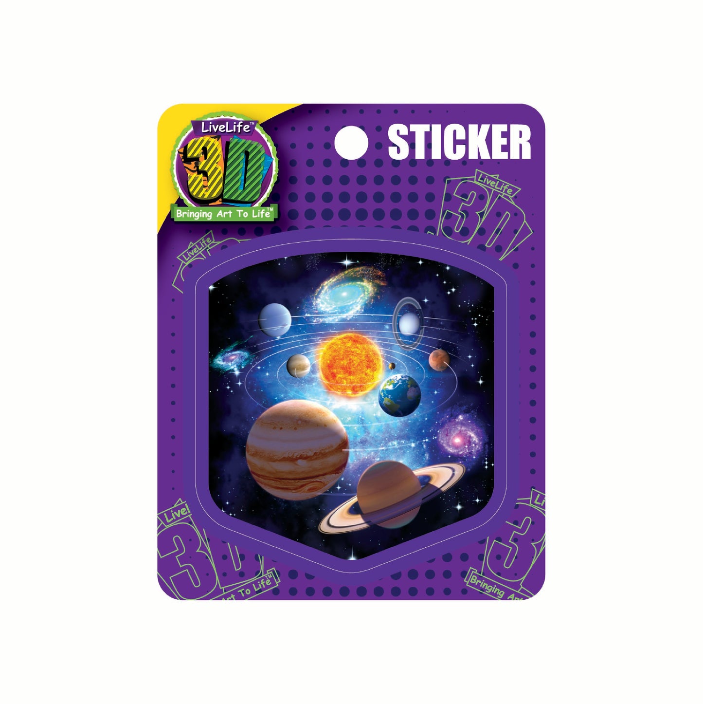 3D LiveLife Stickers - You Are Here