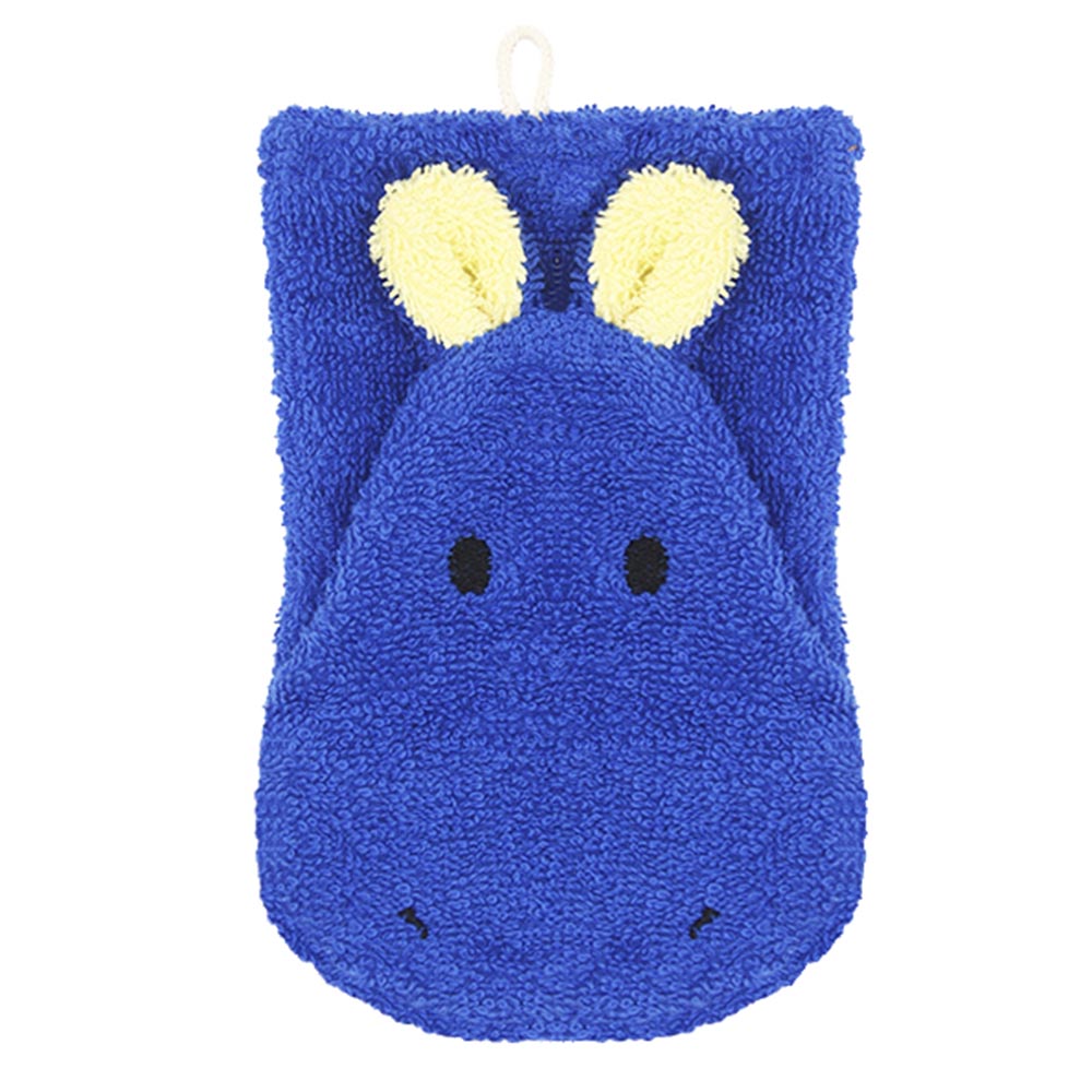 Hippo blue Washcloths Big