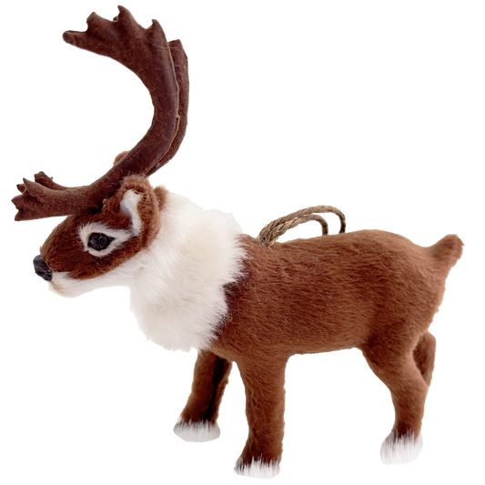 Reindeer Ornament Brown