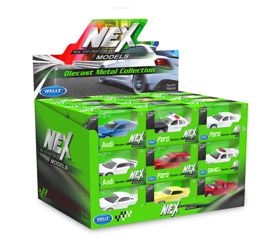 Cars Table Display Box 1:60-64