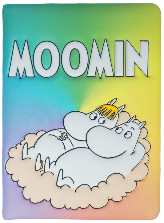 Moomin on a Cloud Foam Notebook
