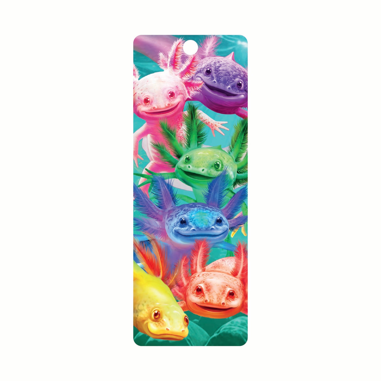 3D LiveLife Bookmarks - Axolotls
