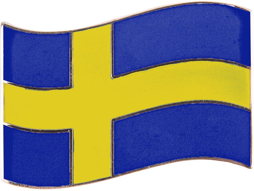 Swedish Flag Pin SWE