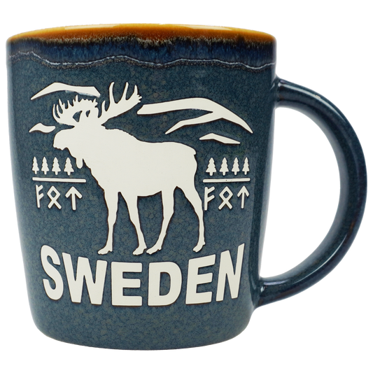Rustic Mug Sweden Blue SWE