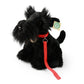 Plush Schnauzer w. leash 30 cm