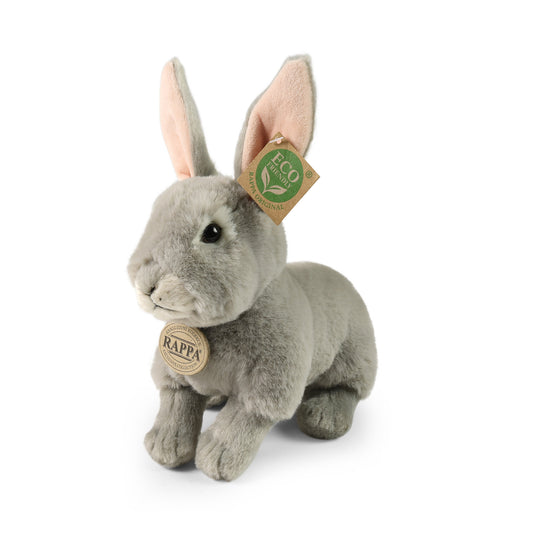 Plush grey rabbit 23 cm