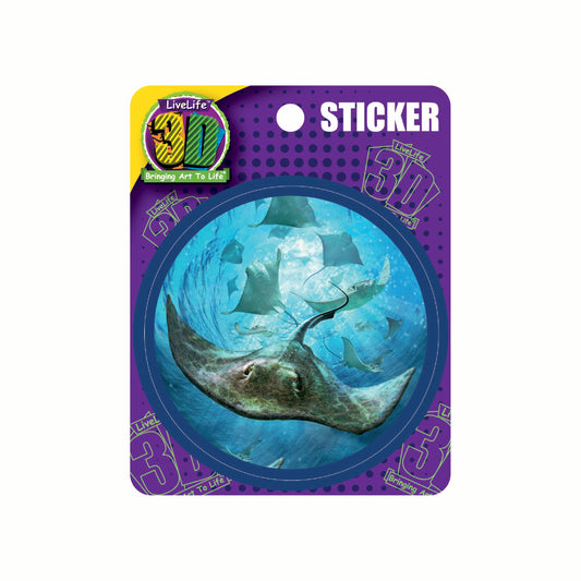3D LiveLife Stickers - Rays