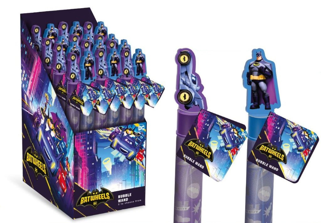 Batwheels Bubble Wand - 2 Asstd