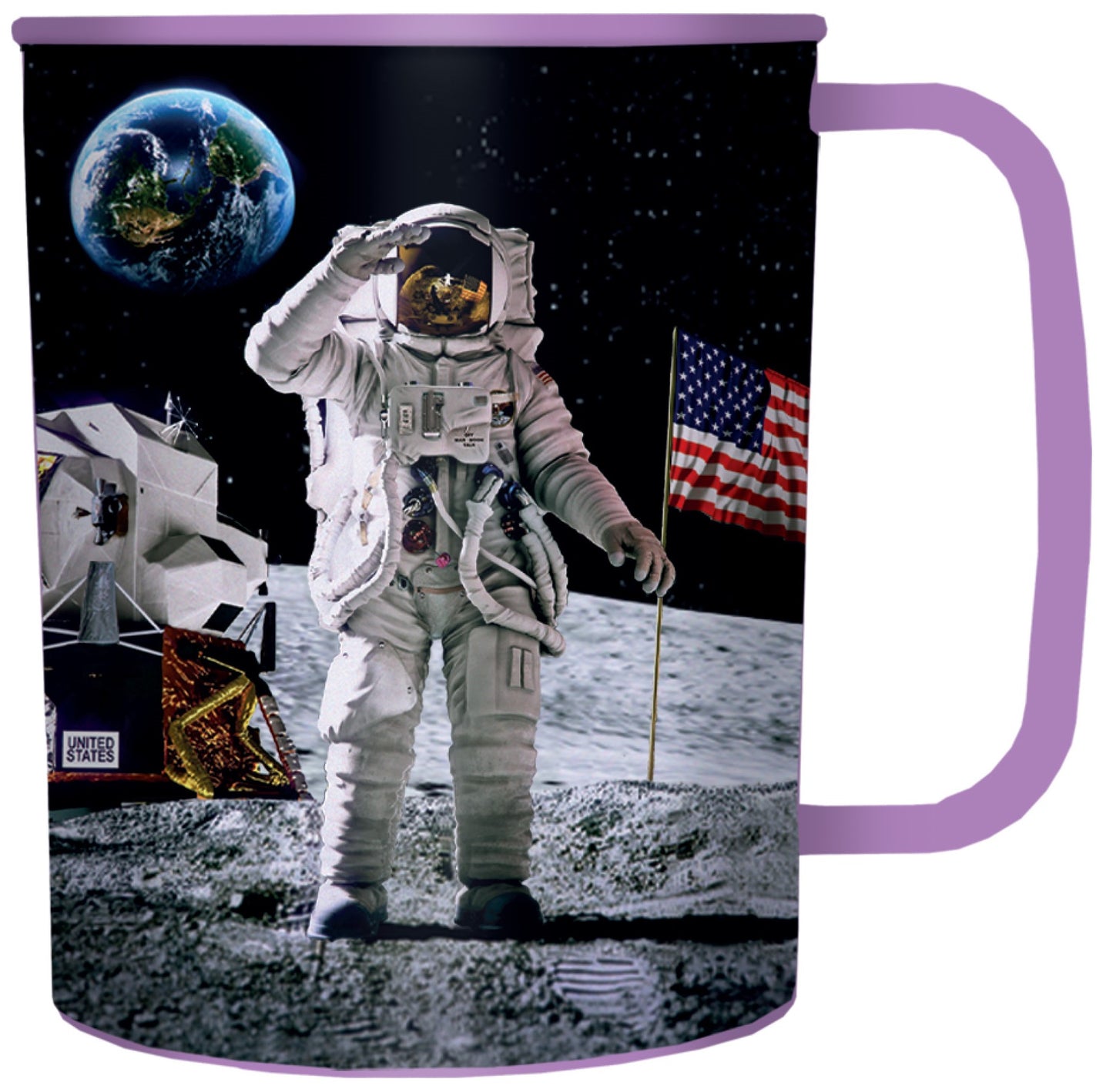 3D LiveLife Cups - Moon Landing