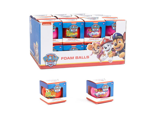 Paw Patrol Foam Ball 2 Asst