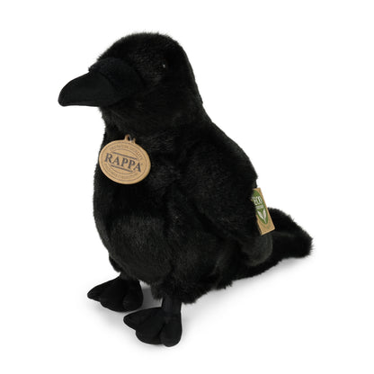 Plush crow 25 cm ECO-FRIENDLY