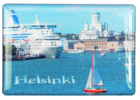 Merellinen Helsinki Kuvamagneetti HEL